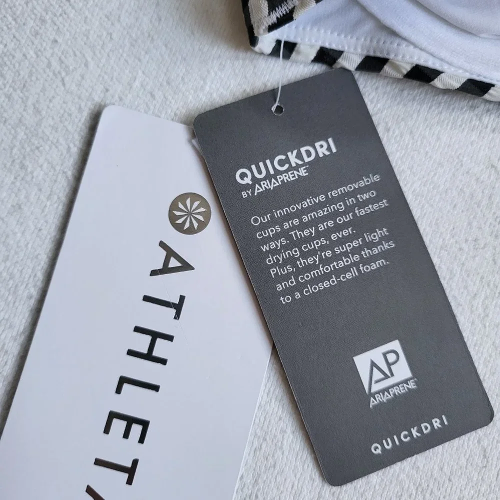 NWT Athleta Underwire Scoop Bikini Top, 32D/DD (34C, 32E) - Picture 4 of 7